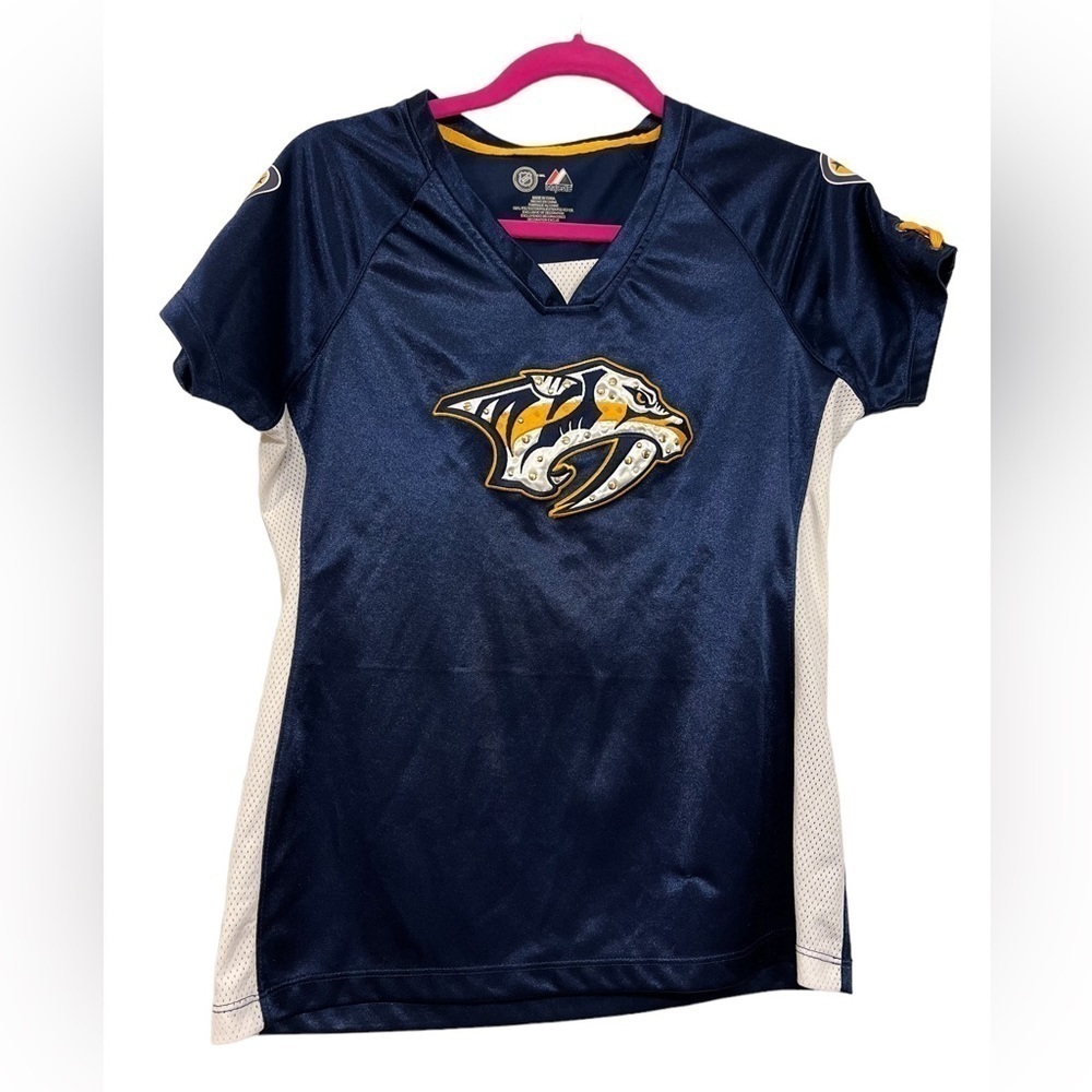 NHL Majestic Nashville Predators size S